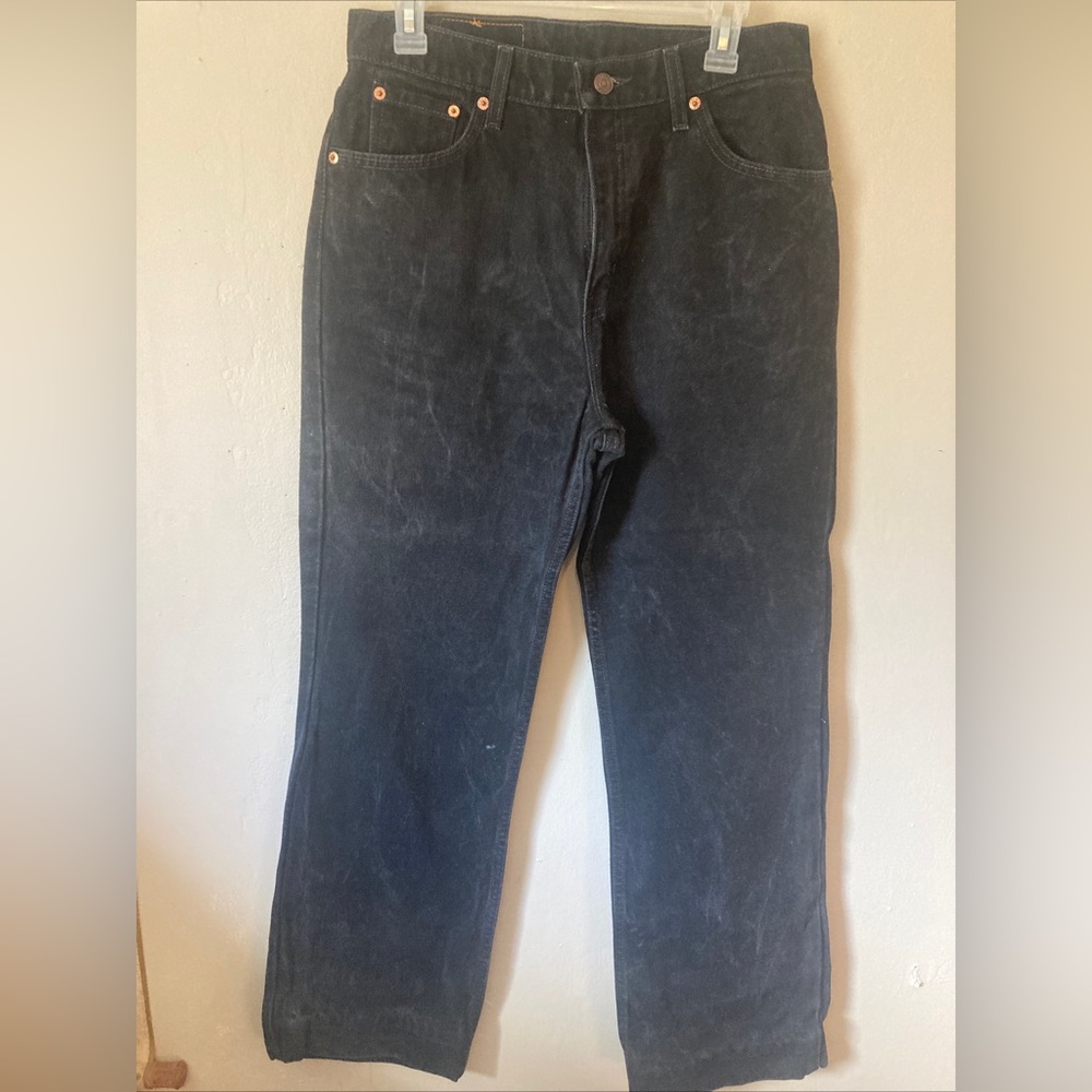Vintage black Levi bootcut jeans. Size 12 women’s